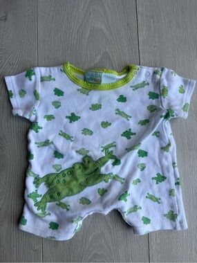 Frog One-Piece Baby Romper